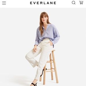 The Corduroy Straight-Leg Crop. Everlane